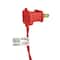 50ct. Peppermint Mini Christmas Light Set With Red Wire